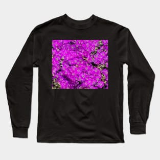 Pink Flower Bed Photography My Long Sleeve T-Shirt